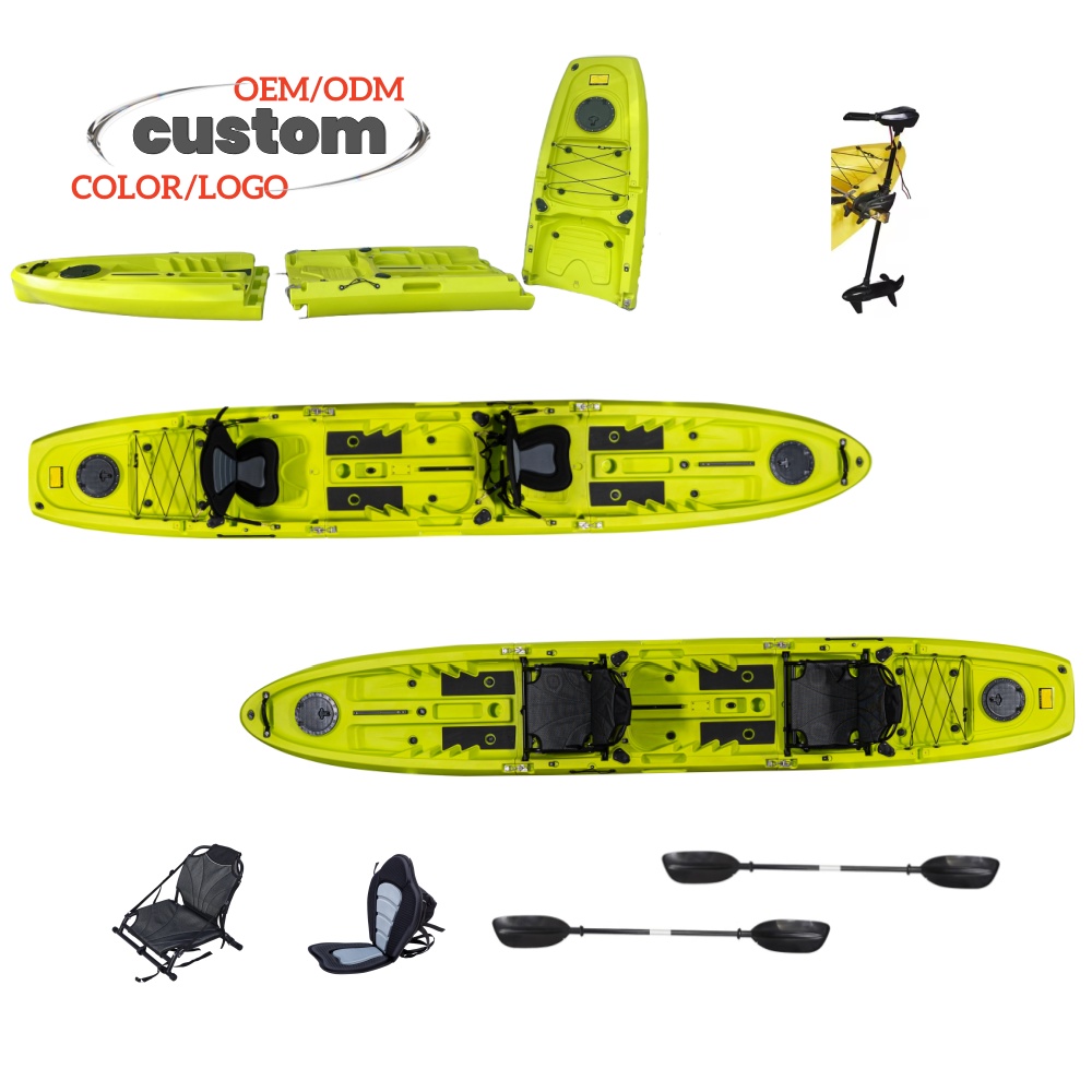 Fishing Kayak Sit In - New Modular Tandem Double Sit-on-Top Kayak