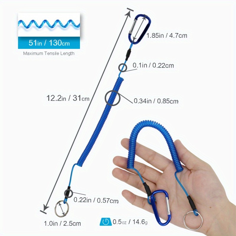 Ackibbik 6pcs Fishing Lanyard  - Fishing Kayak Paddle Leash recensione e prezzo