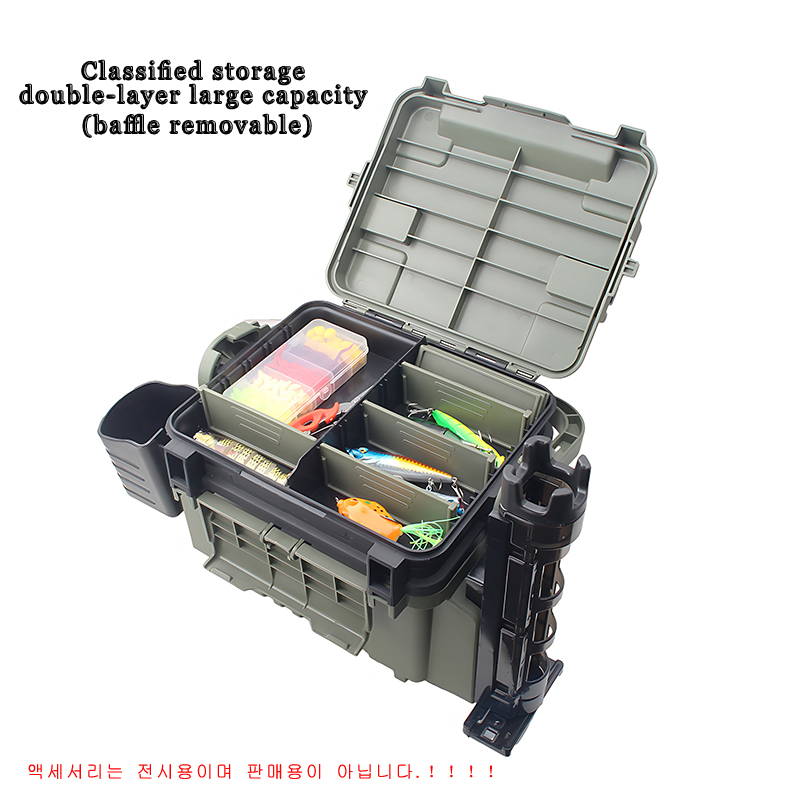 Large Fishing Box Organizer Mu - Fishing Kayak Crate recensione e prezzo