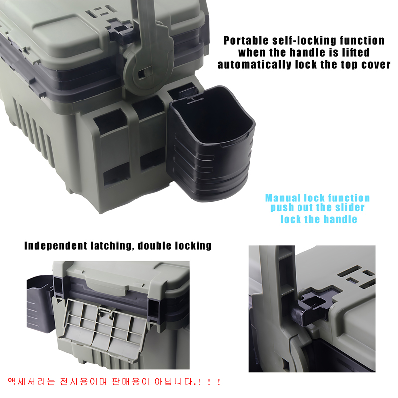 Large Fishing Box Organizer Mu - Fishing Kayak Crate recensione e prezzo