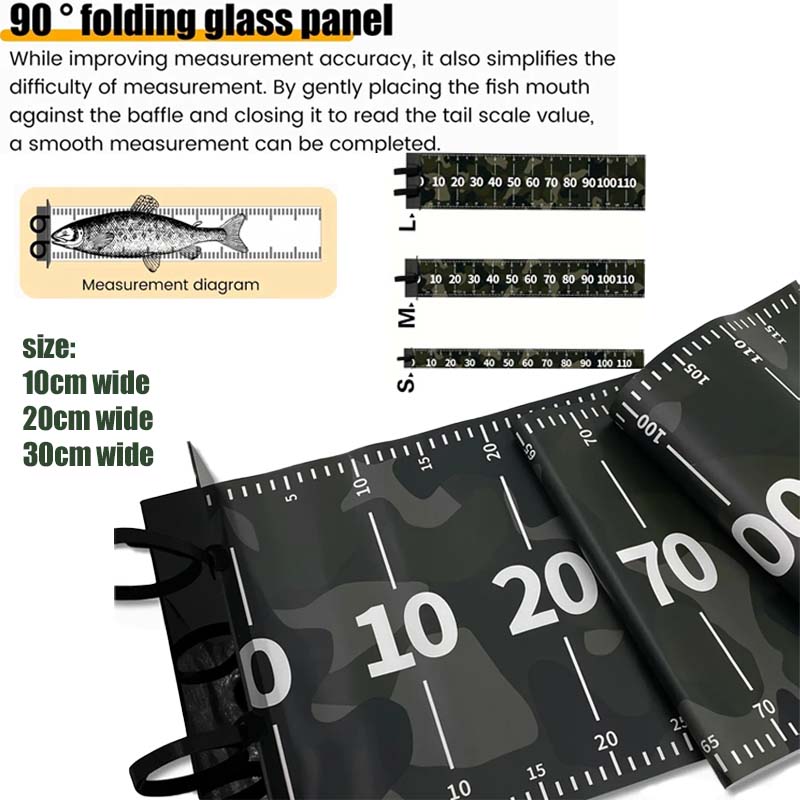 1pcs Fishing Ruler PVC Waterpr - Fishing Kayak Crate recensione e prezzo