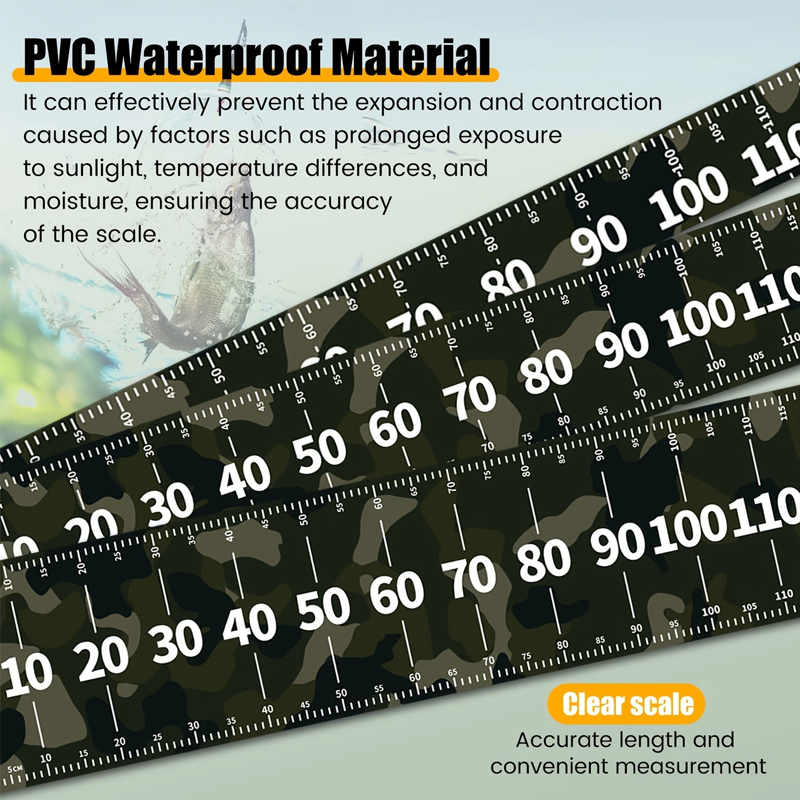 1pcs Fishing Ruler PVC Waterpr - Fishing Kayak Crate recensione e prezzo