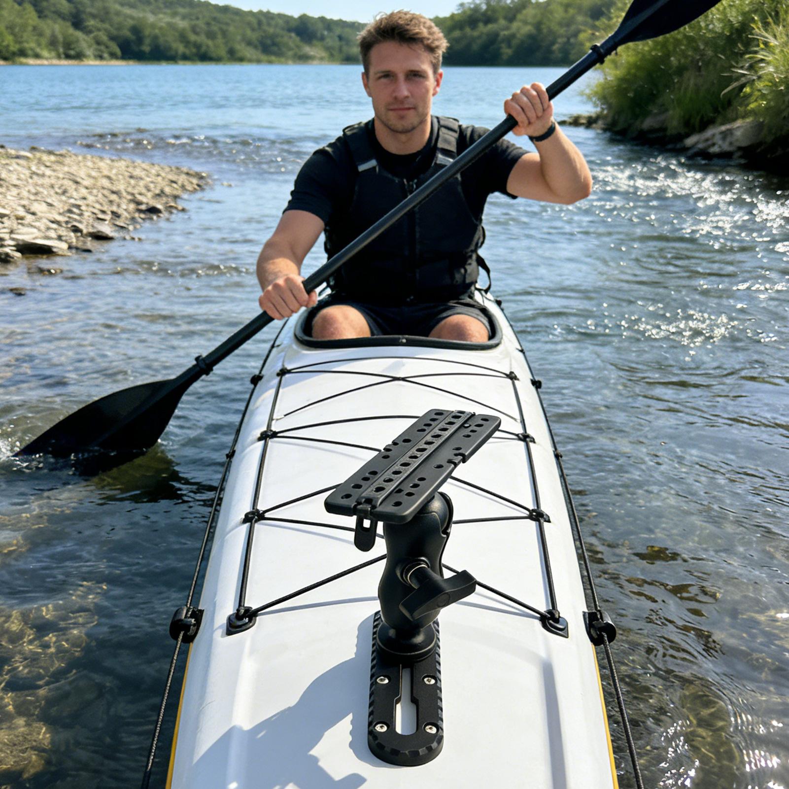 Kayak Track Mount With Screws  - Fishing Kayak Fish Finder Mount recensione e prezzo