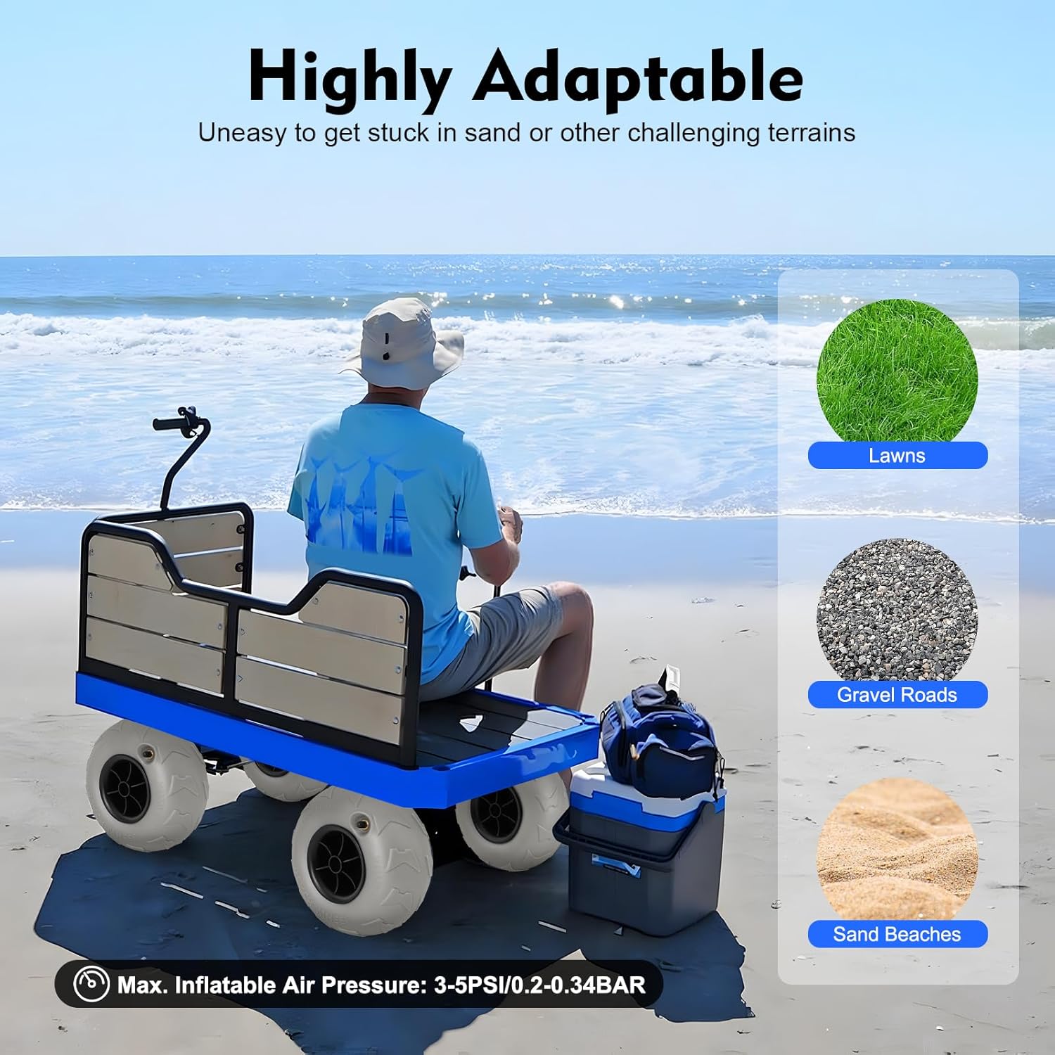 Beach Balloon Wheels 2 Pack 9  - Fishing Kayak Cart recensione e prezzo