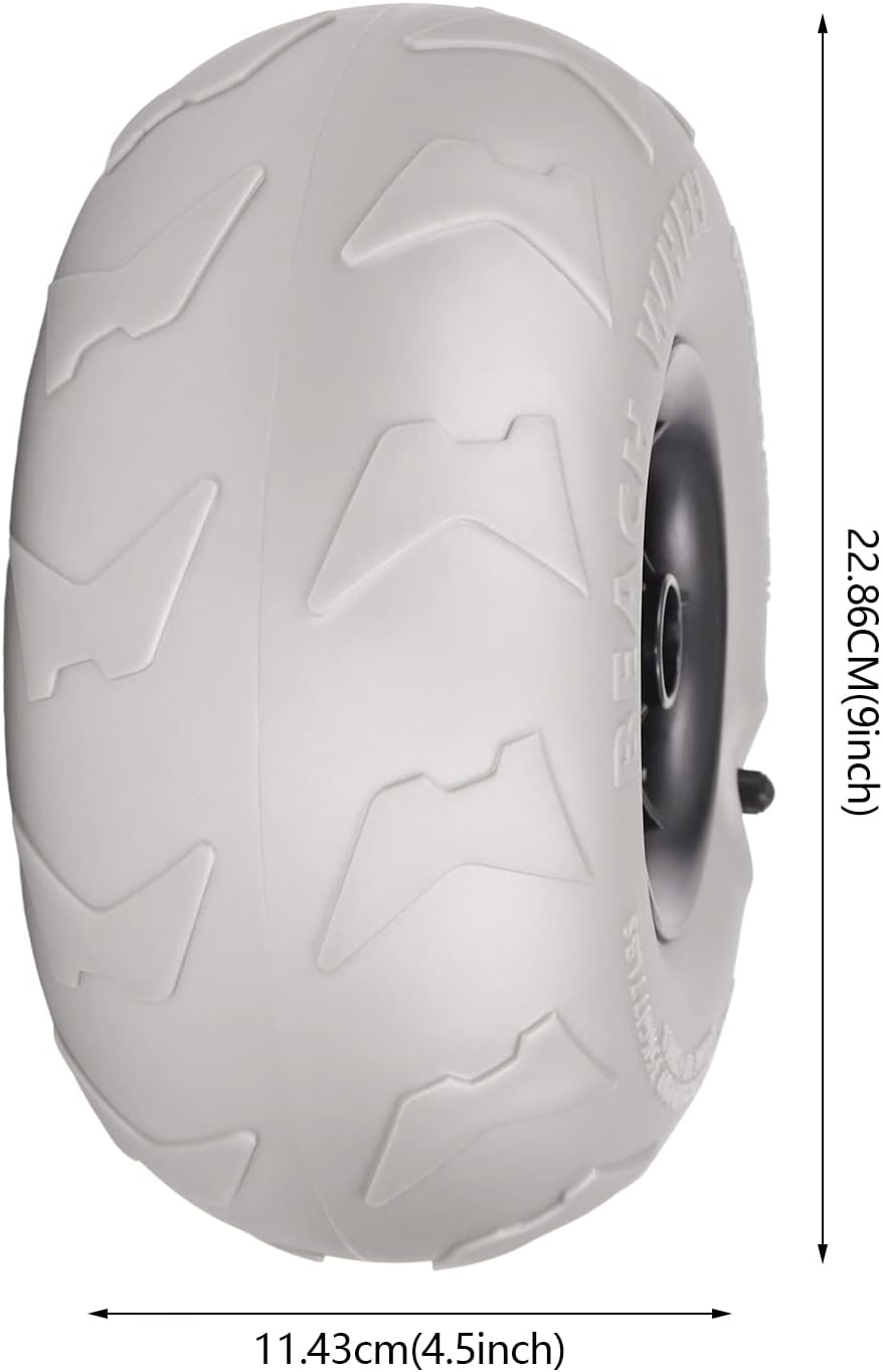 Beach Balloon Wheels 2 Pack 9  - Fishing Kayak Cart recensione e prezzo