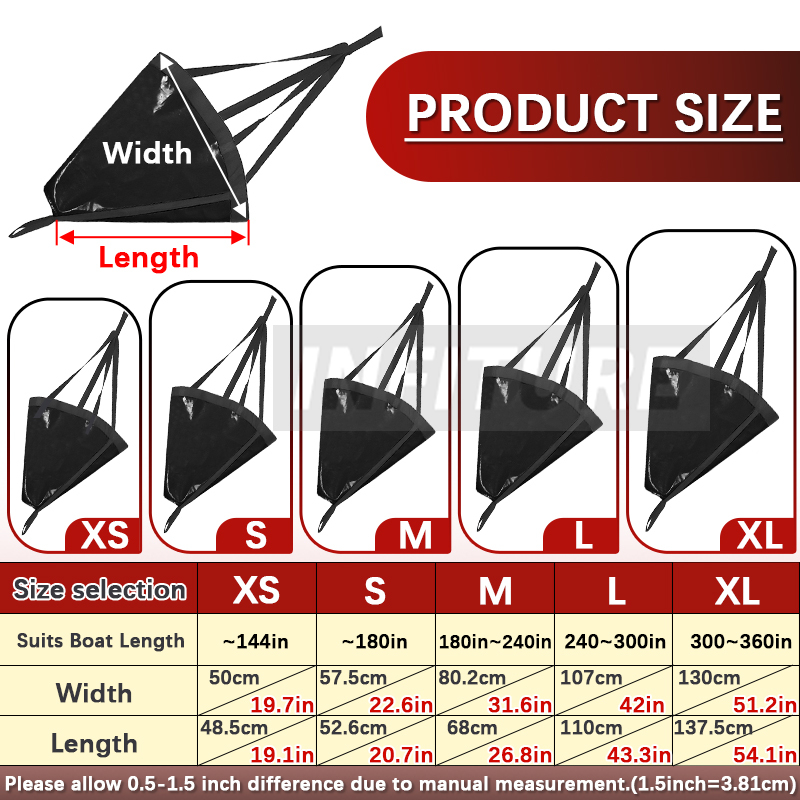 18-53'' Sea Drogue Anchor Floa - Fishing Kayak Anchor recensione e prezzo