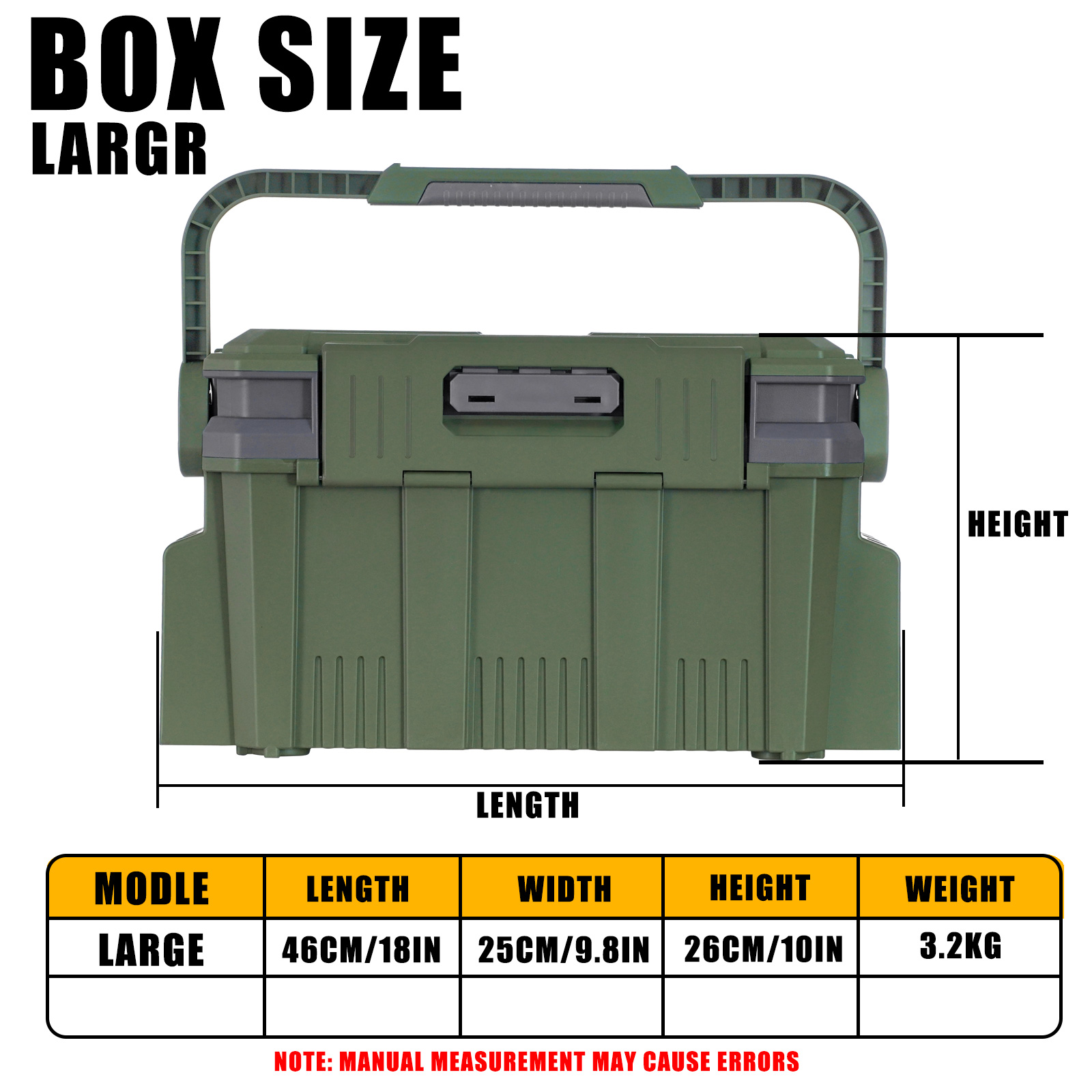 New Large Fishing Box Suit 19. - Fishing Kayak Crate recensione e prezzo