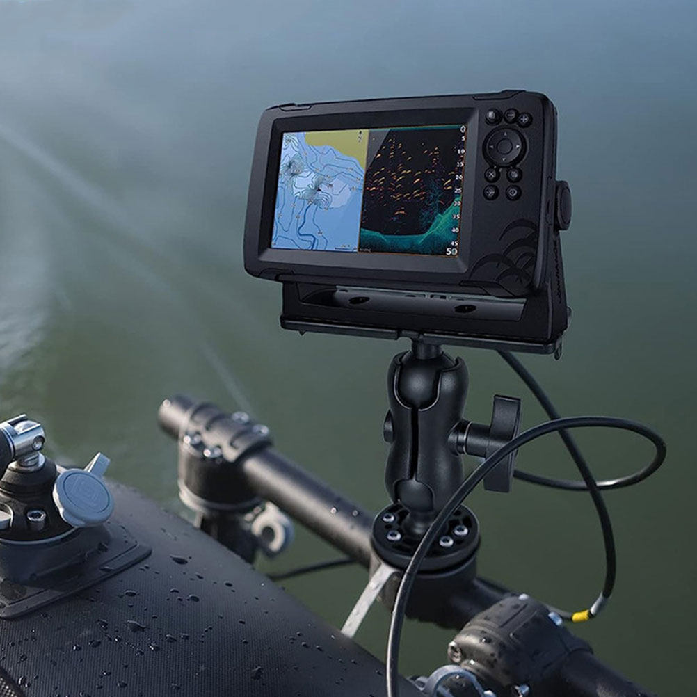 1Set 360 Degree Rotating Kayak - Fishing Kayak Fish Finder Mount recensione e prezzo