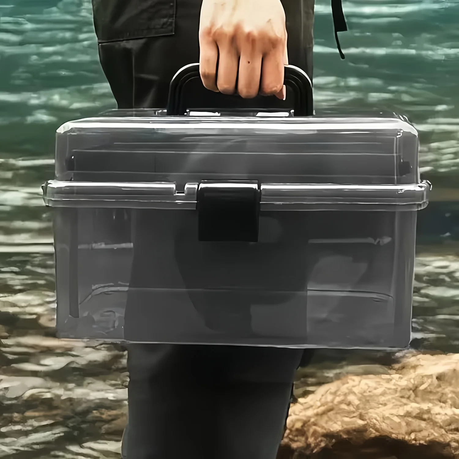 Durable PE Fishing Gear Box |  - Fishing Kayak Crate recensione e prezzo