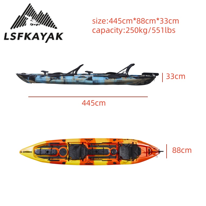 2025 Factory Wholesale 2-Perso - Fishing Kayak Paddle recensione e prezzo
