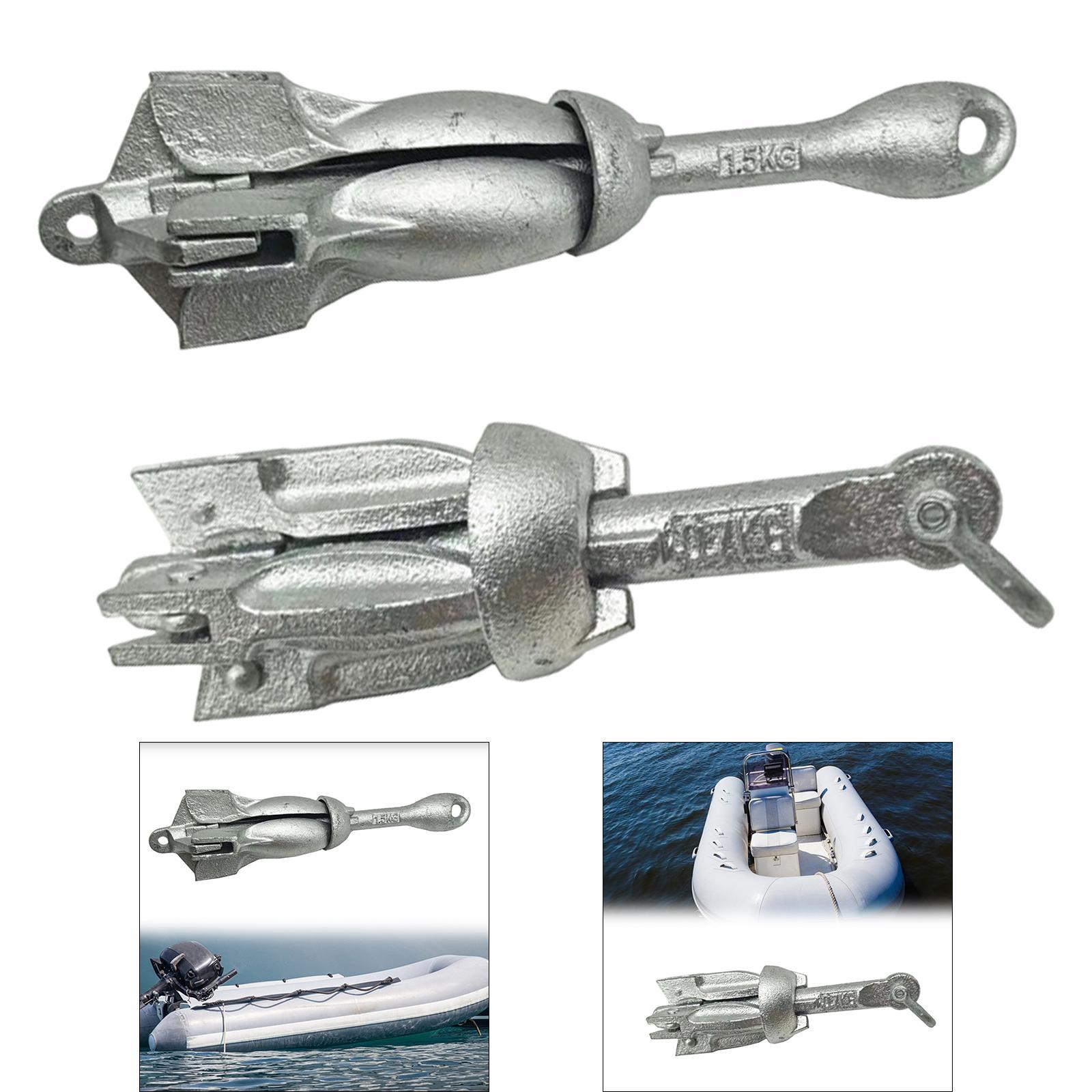 Compact Foldable Marine Anchor - Fishing Kayak Anchor recensione e prezzo