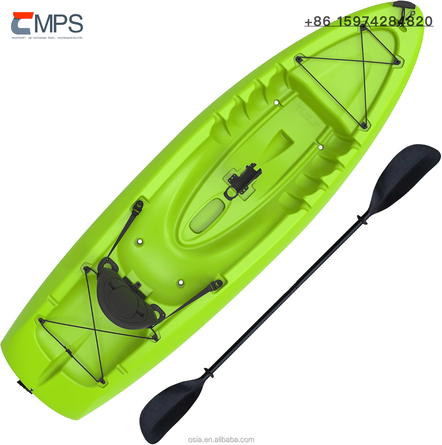 Outdoors Hard Plastic Fishing  - Fishing Kayak Sit In recensione e prezzo