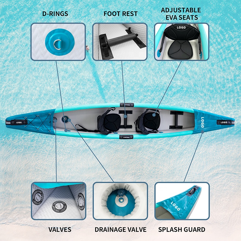 Drop Stitch Kayak Inflatable C - Fishing Kayak Sit In recensione e prezzo
