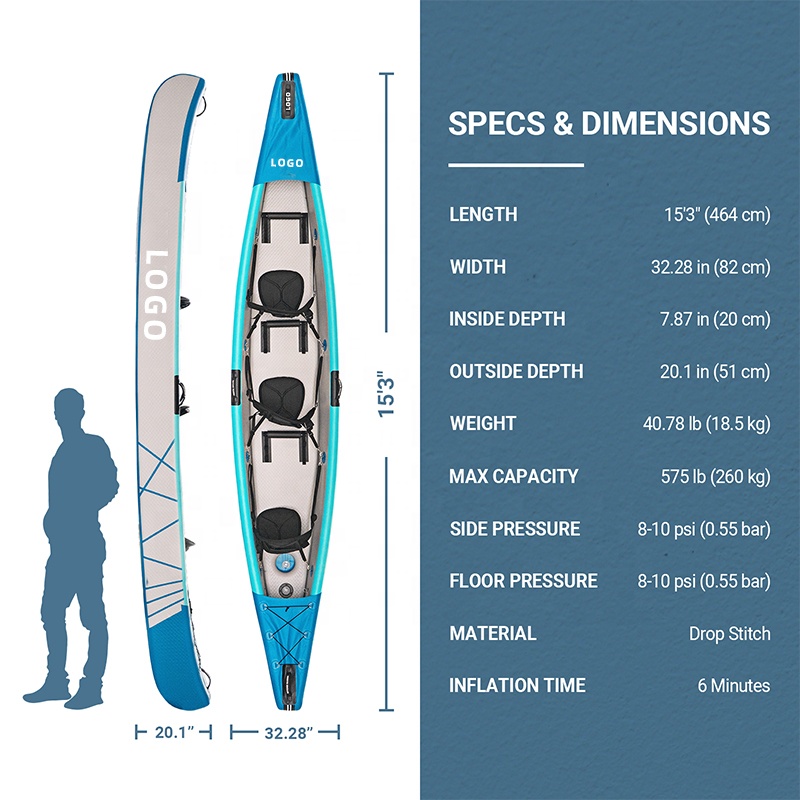 Drop Stitch Kayak Inflatable C - Fishing Kayak Sit In recensione e prezzo