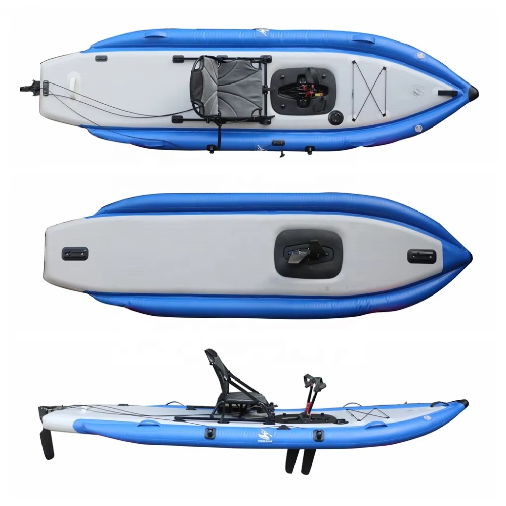 12ft Single Sit-On-Top Inflata - Fishing Kayak Pedal Drive recensione e prezzo