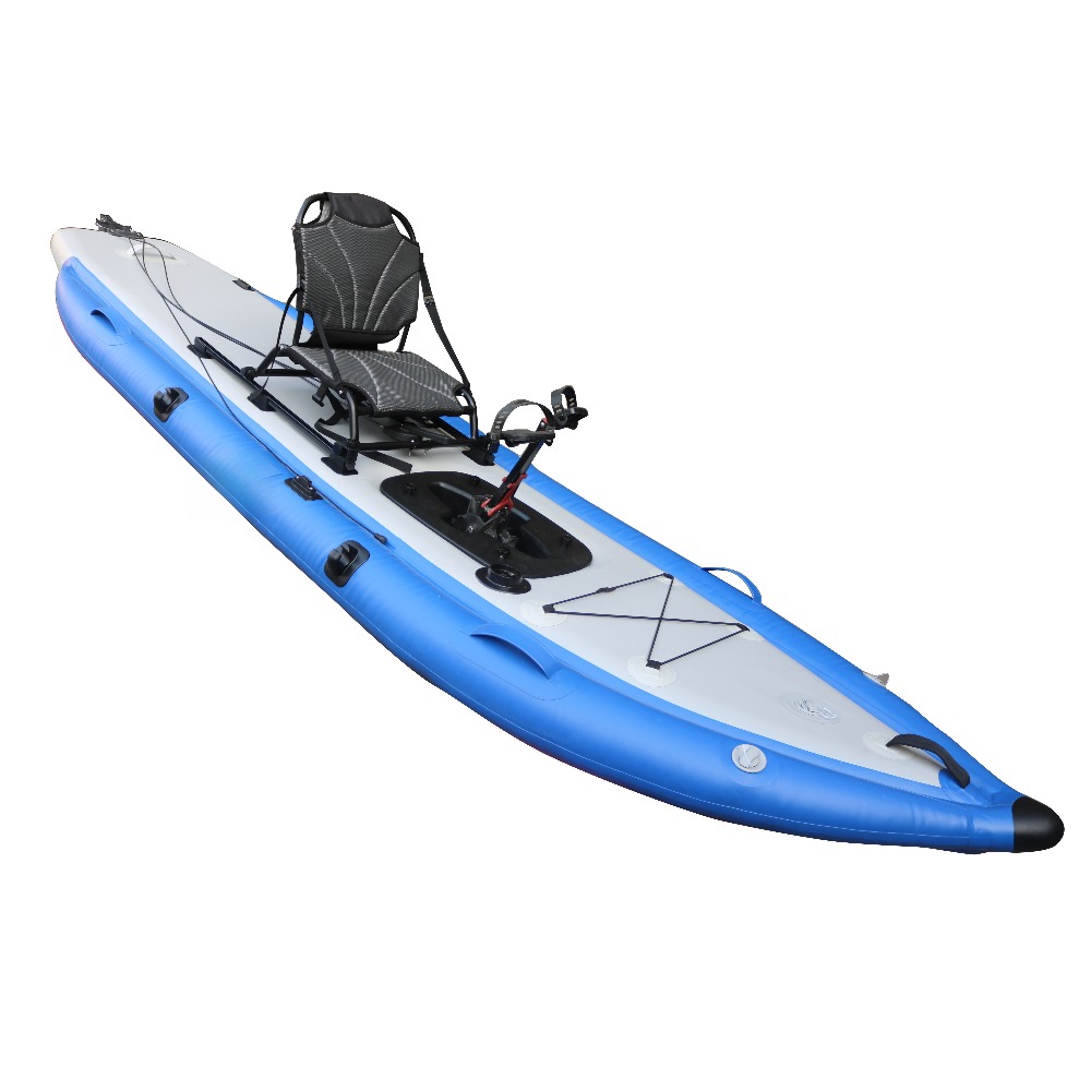 12ft Single Sit-On-Top Inflata - Fishing Kayak Pedal Drive recensione e prezzo