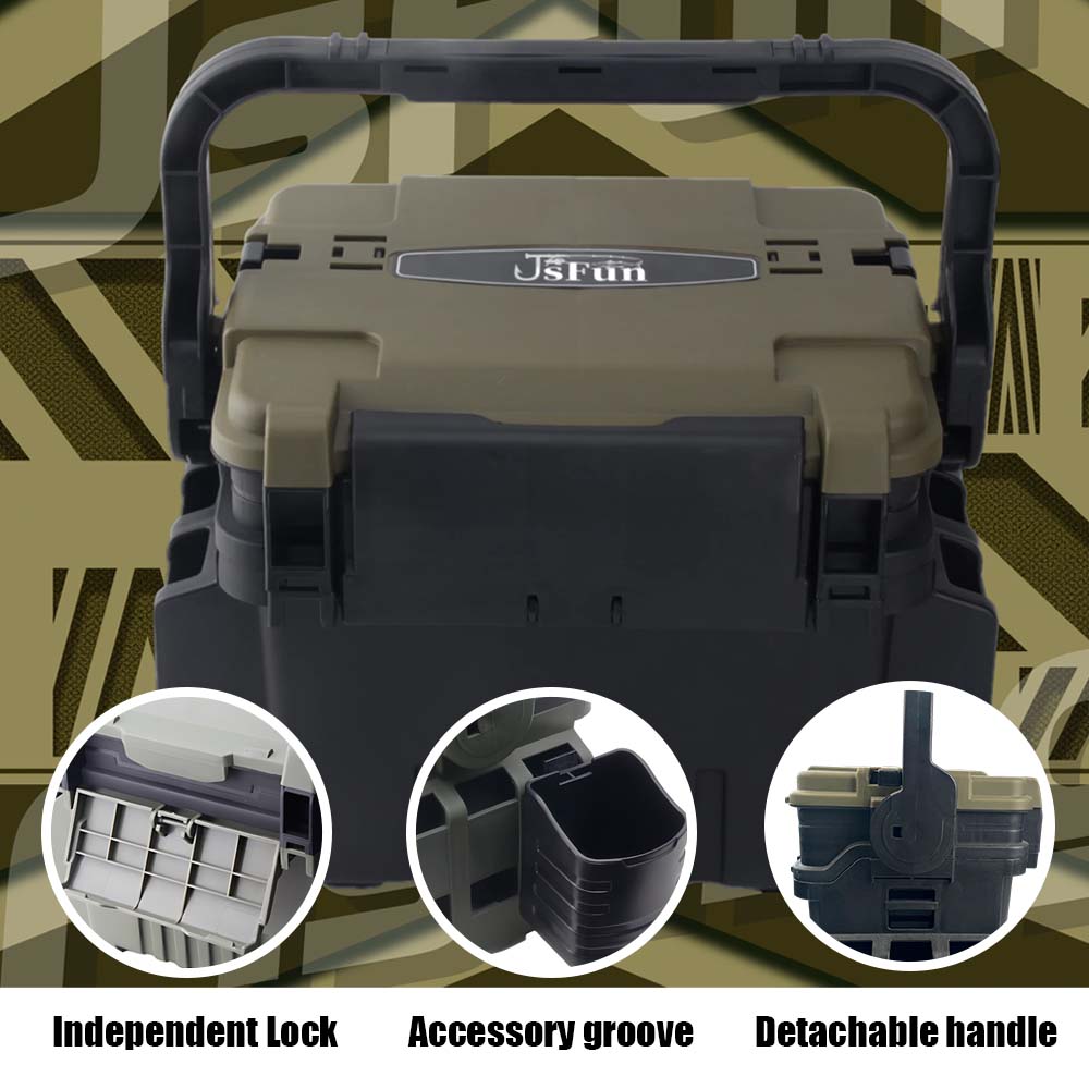 JSFUN Durable Large Fishing Ta - Fishing Kayak Crate recensione e prezzo