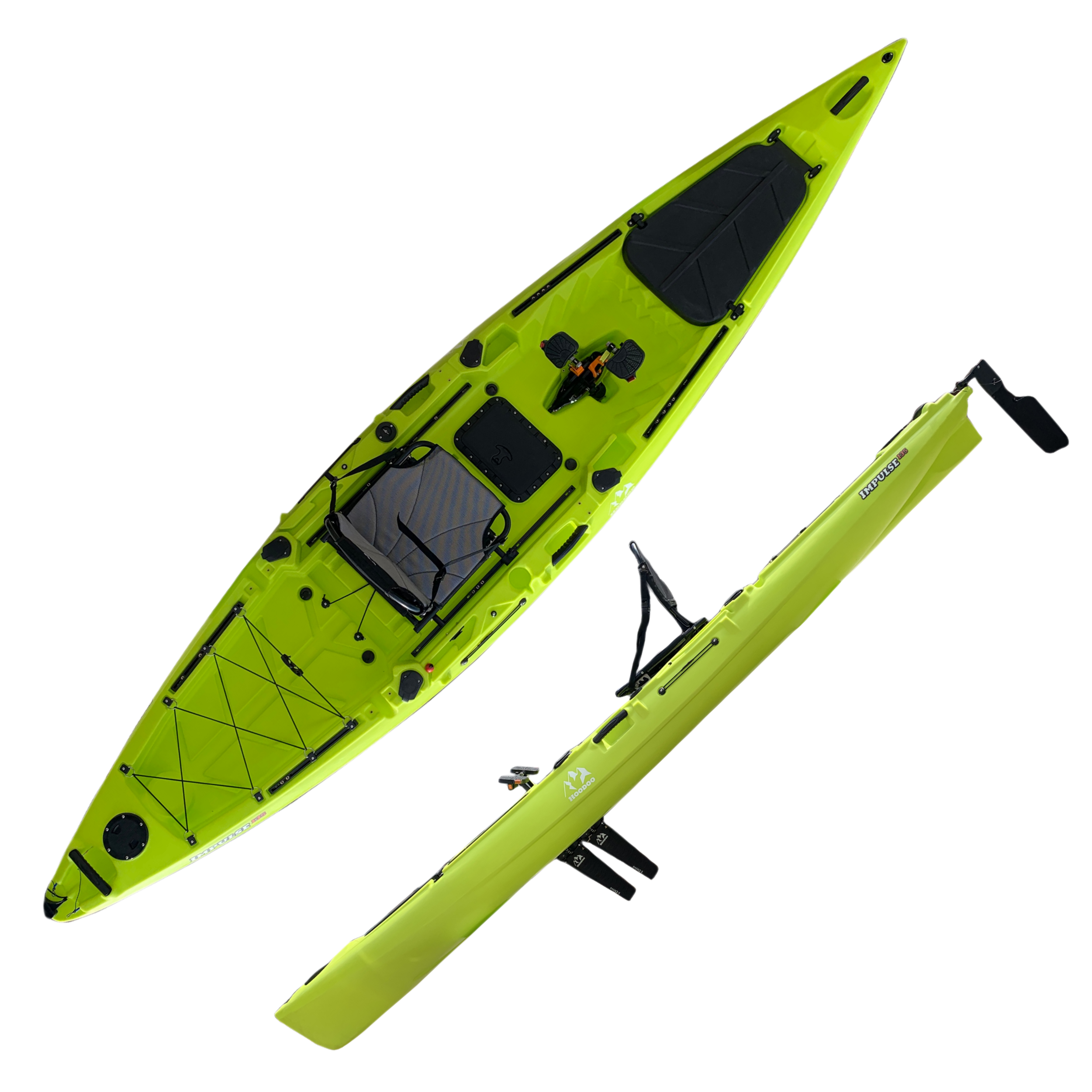 Zero Kayak New 4.15m One Perso - Fishing Kayak Pedal Drive recensione e prezzo