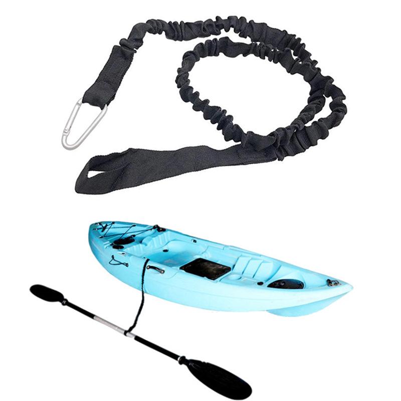 Adjustable Elastic Kayak Rod L - Fishing Kayak Paddle Leash recensione e prezzo