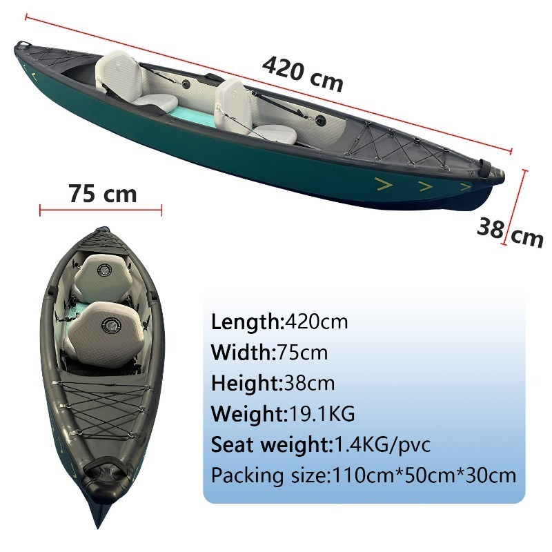 New Design 4.2m Portable Infla - Fishing Kayak Inflatable recensione e prezzo