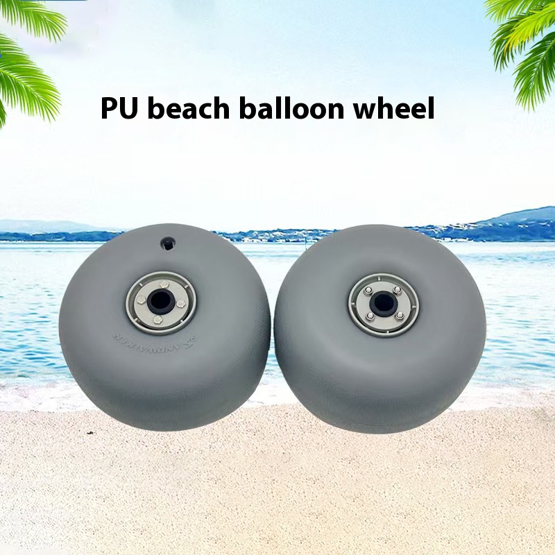 9-inch inflatable PU balloon w - Fishing Kayak Cart recensione e prezzo