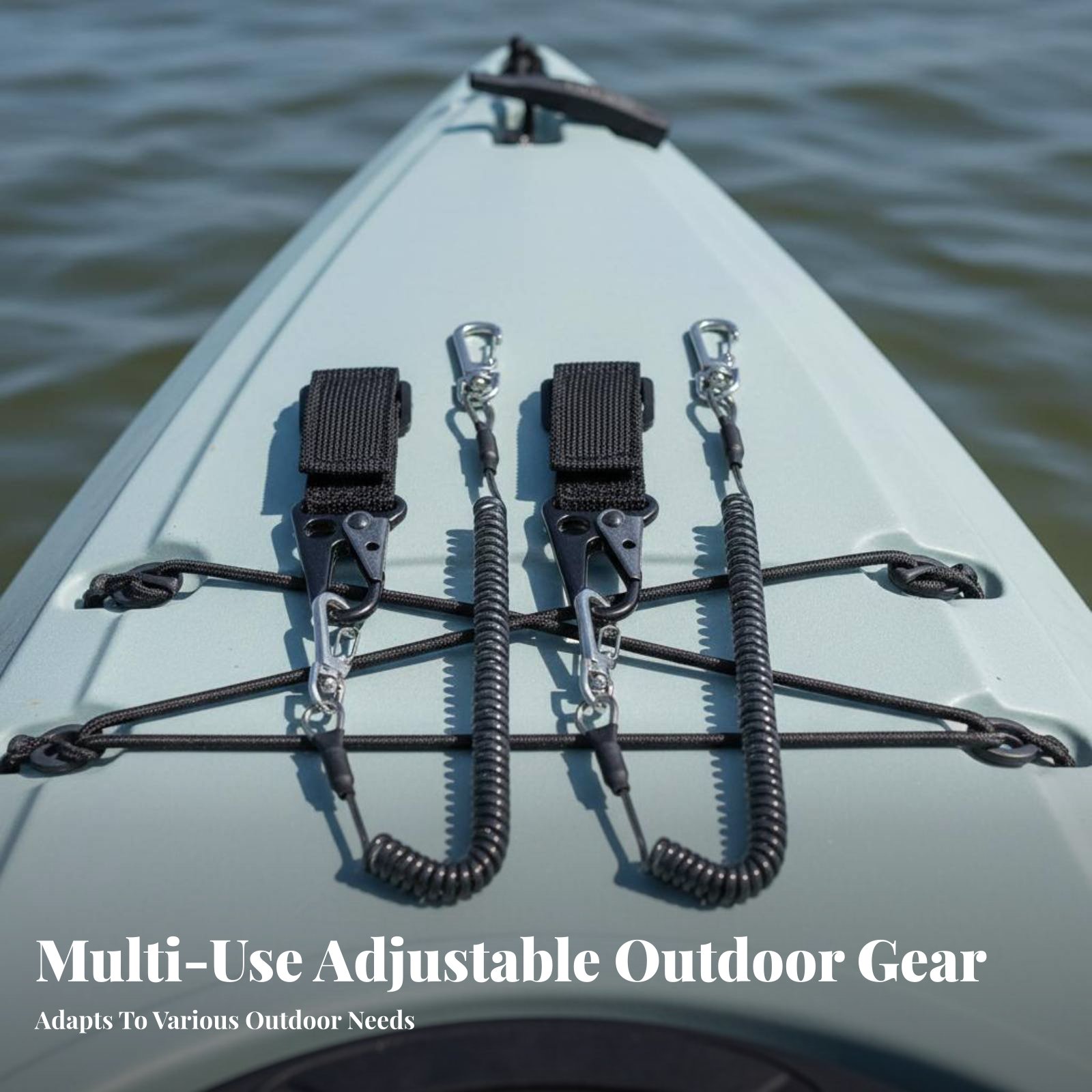 Retractable Rod Leash Adjustab - Fishing Kayak Paddle Leash recensione e prezzo