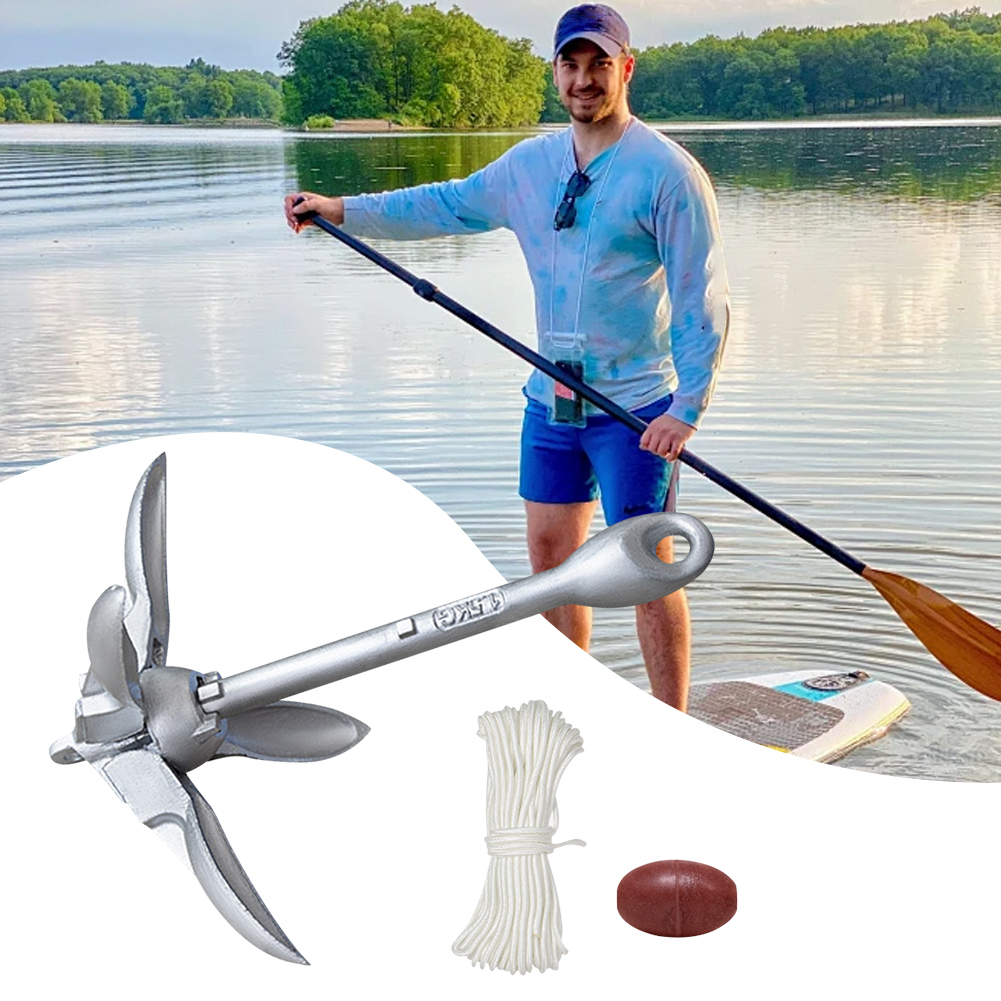 0.7/1.5KG Grapnel Anchor Folda - Fishing Kayak Anchor recensione e prezzo