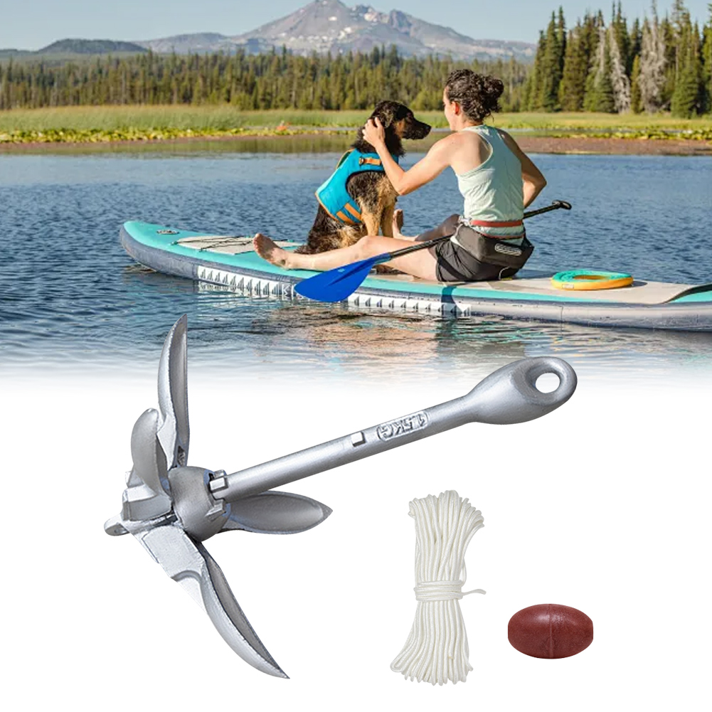 0.7/1.5KG Grapnel Anchor Folda - Fishing Kayak Anchor recensione e prezzo