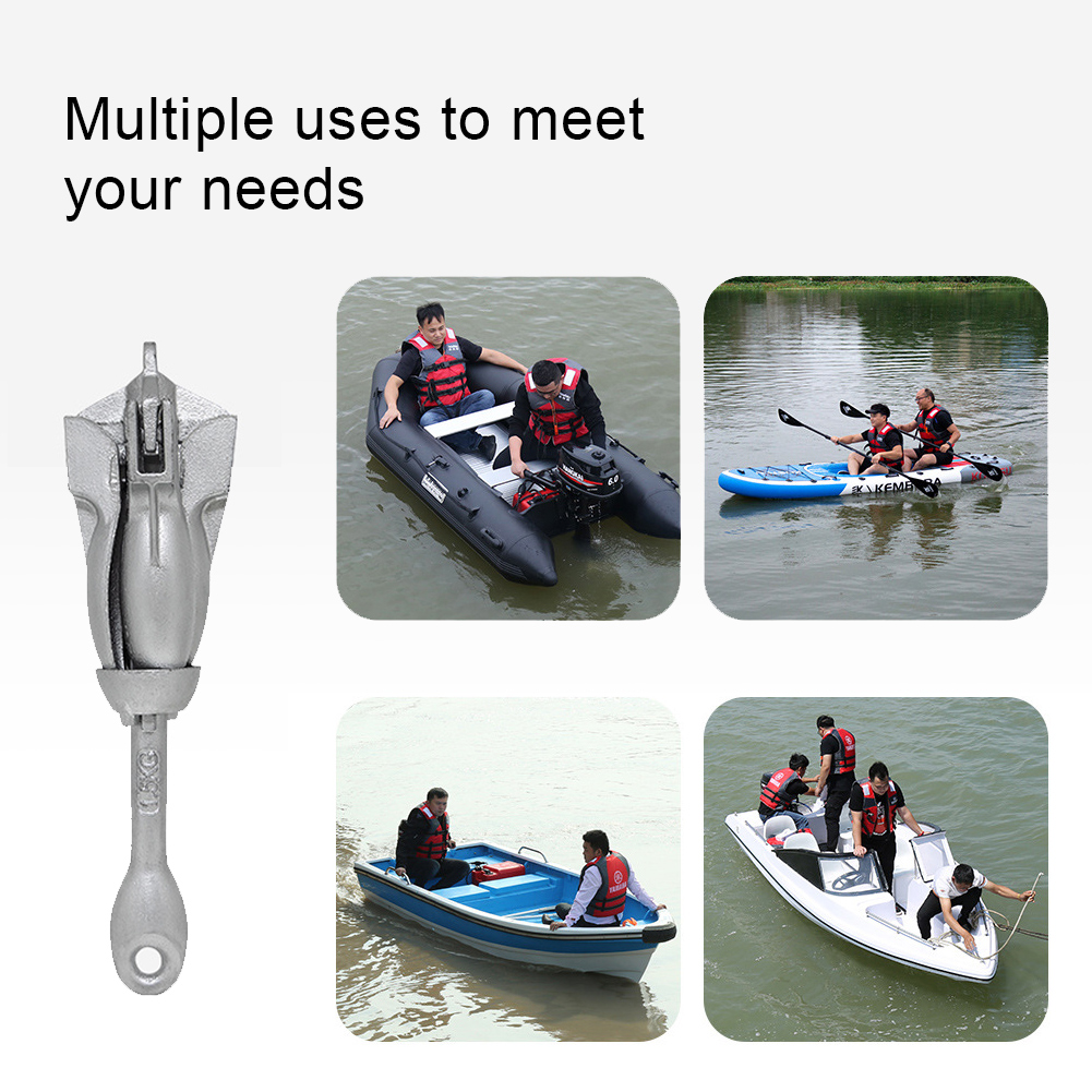 0.7/1.5KG Grapnel Anchor Folda - Fishing Kayak Anchor recensione e prezzo