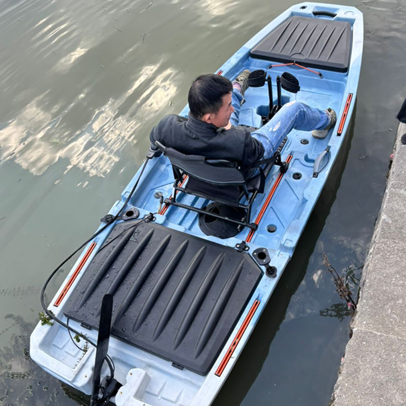 10FT Single Seat LLDPE Sit On  - Fishing Kayak Pedal Drive recensione e prezzo
