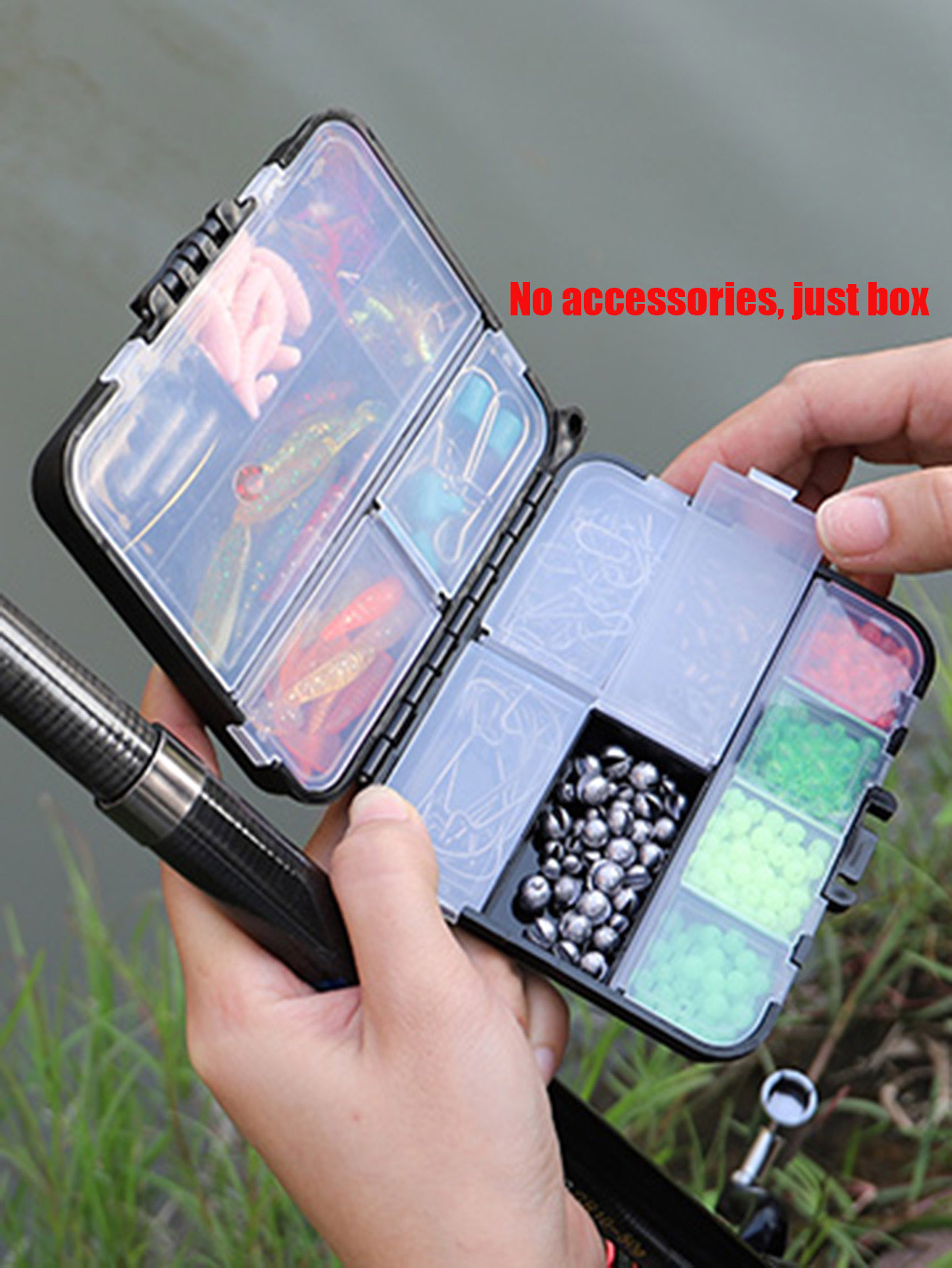Small Tackle Box Organizer Min - Fishing Kayak Crate recensione e prezzo