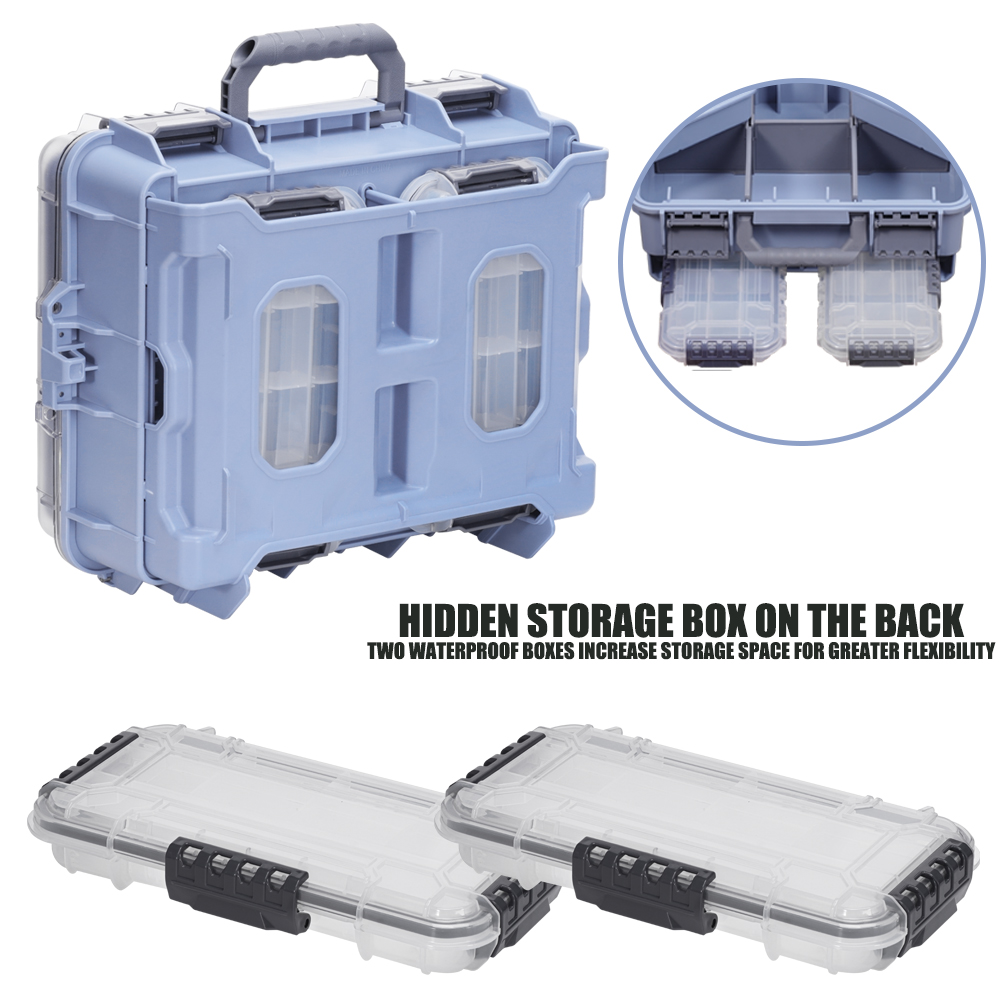 SAMOLLA Fishing Tackle Box Lar - Fishing Kayak Crate recensione e prezzo