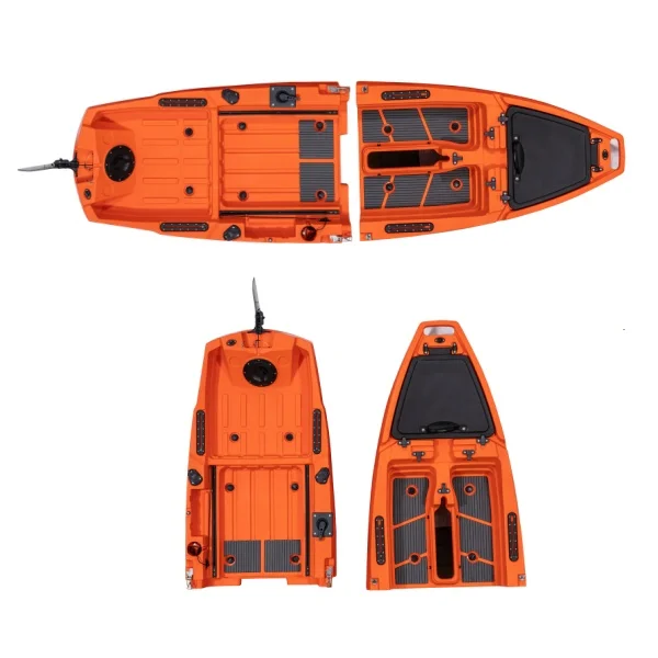 Modular Single 1 Person Plasti - Fishing Kayak Pedal Drive recensione e prezzo