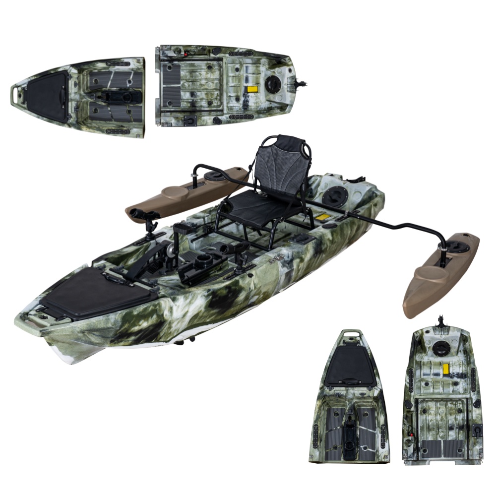 Super Lightweight 10ft Modular - Fishing Kayak Pedal Drive recensione e prezzo