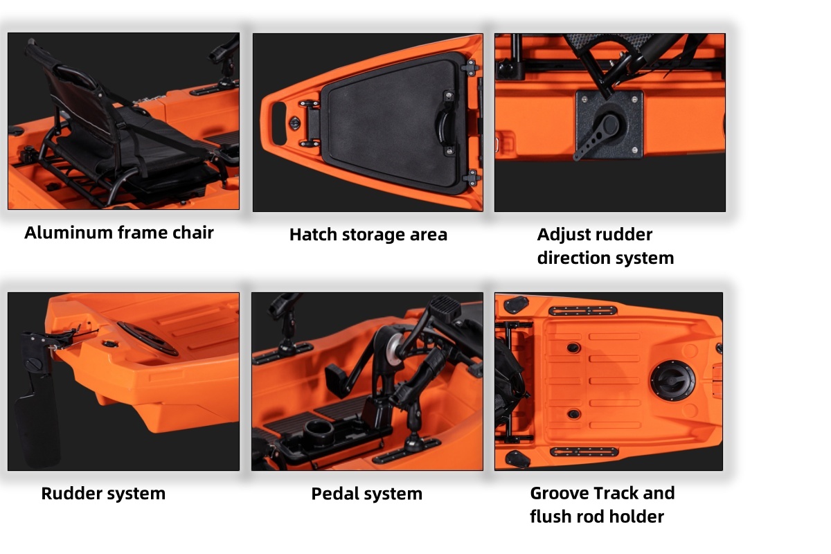 Super Lightweight 10ft Modular - Fishing Kayak Pedal Drive recensione e prezzo