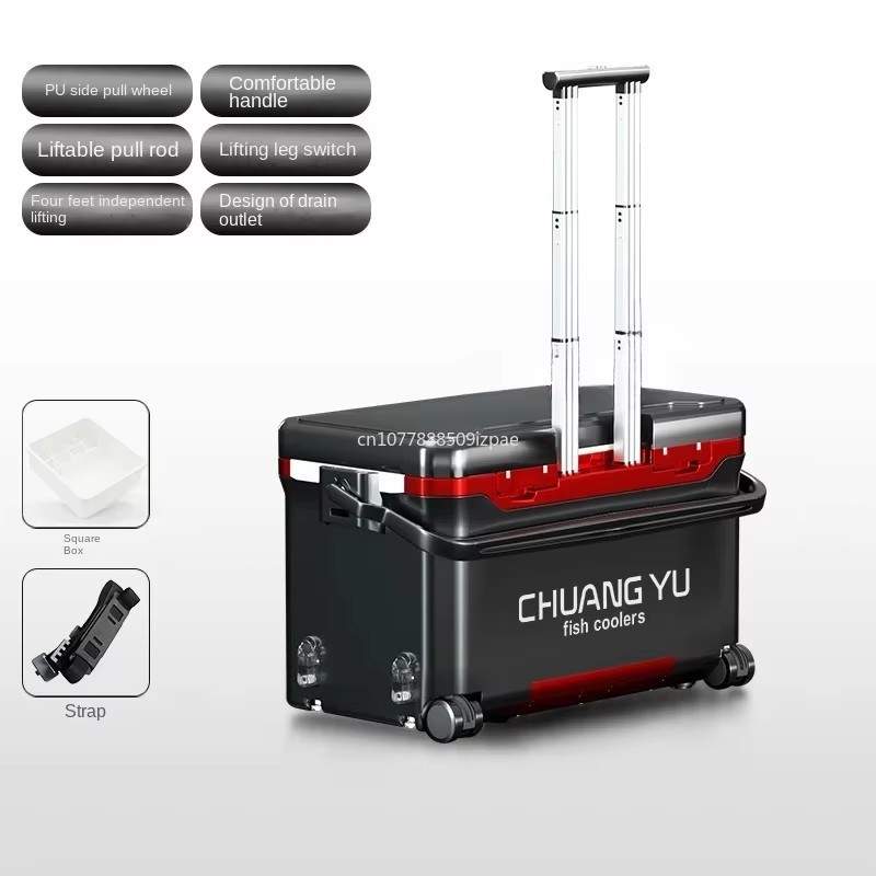 36L Tackle Box Outdoor Trolley - Fishing Kayak Crate recensione e prezzo