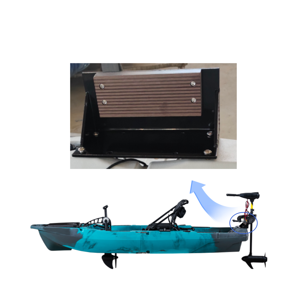 Pedal Kayak Fishing Motor Brac - Fishing Kayak Cart recensione e prezzo
