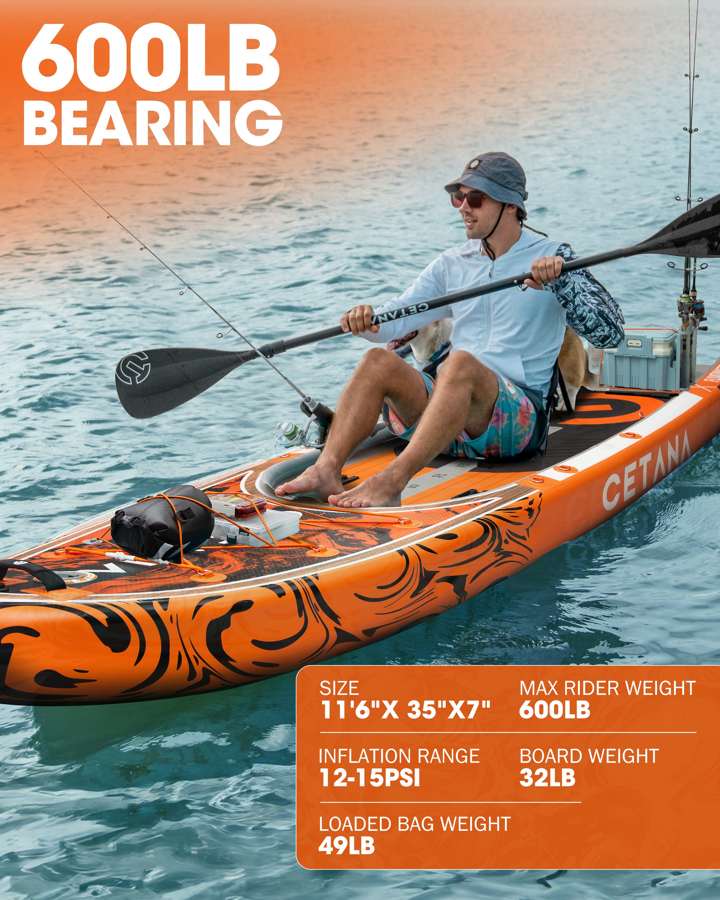 China Factory Inflatable Boat  - Fishing Kayak Paddle recensione e prezzo