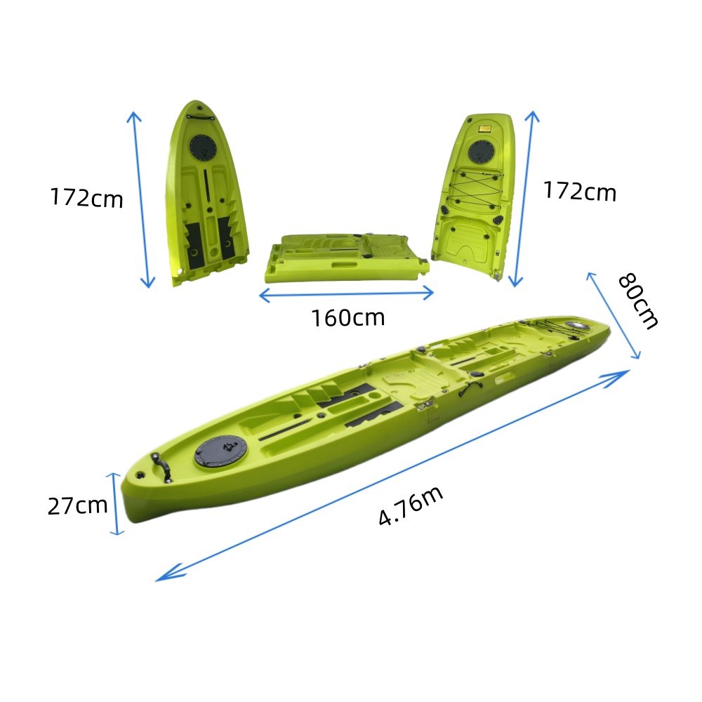 New Modular Tandem Double Sit- - Fishing Kayak Sit In recensione e prezzo