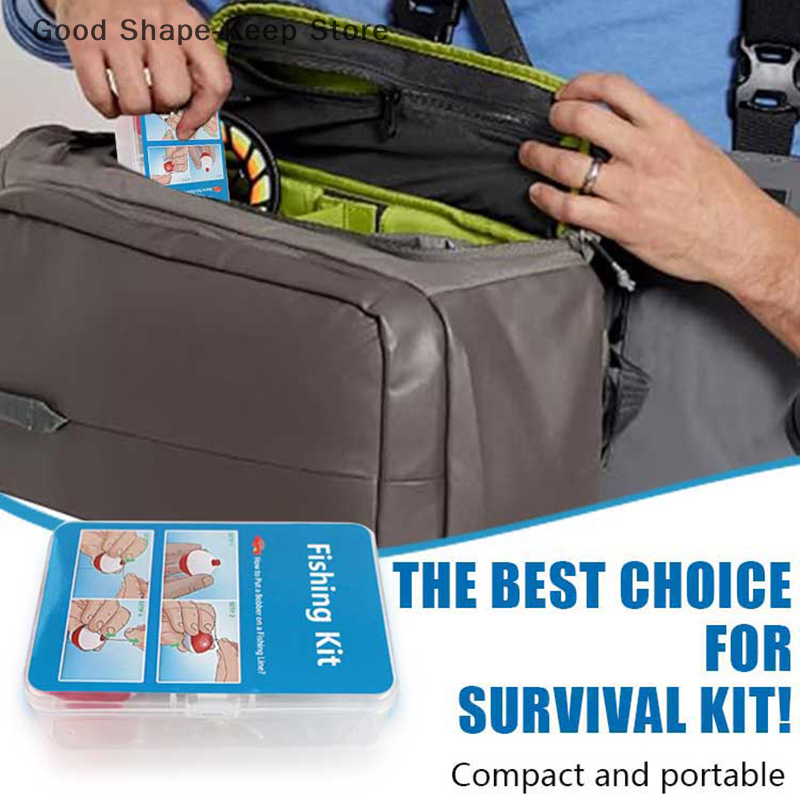 24Pcs Emergency Fishing Kit Po - Fishing Kayak Cart recensione e prezzo