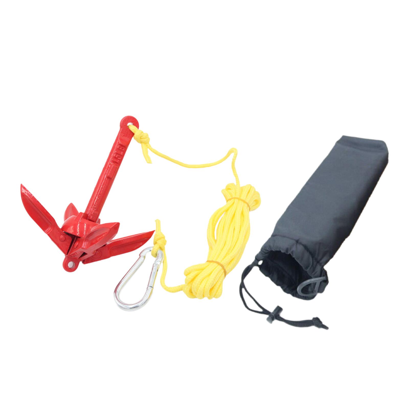 Carbon Steel Folding Boat Anch - Fishing Kayak Anchor recensione e prezzo