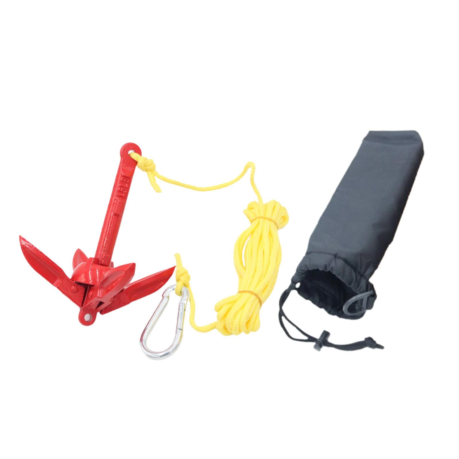 Carbon Steel Folding Boat Anch - Fishing Kayak Anchor recensione e prezzo